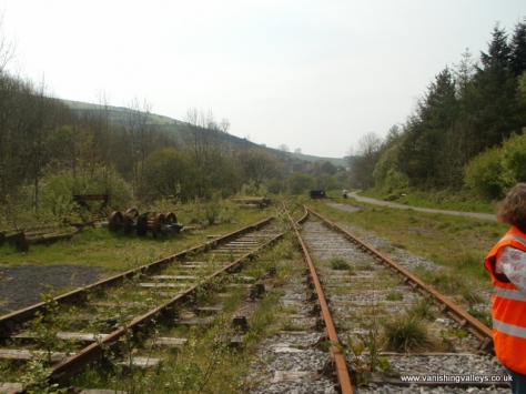 Looking south from the engine shed